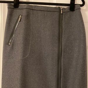 JCREW charcoal pencil skirt